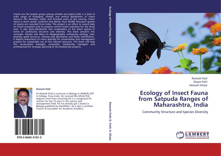 Produktbild: Ecology of Insect Fauna from Satpuda Ranges of Maharashtra, India