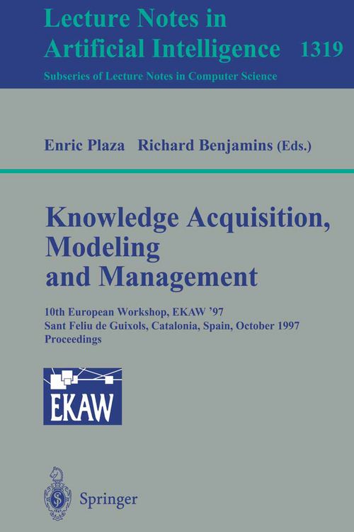 Produktbild: Knowledge Acquisition, Modeling and Management