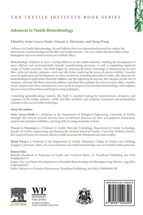 Produktbild: Advances in Textile Biotechnology