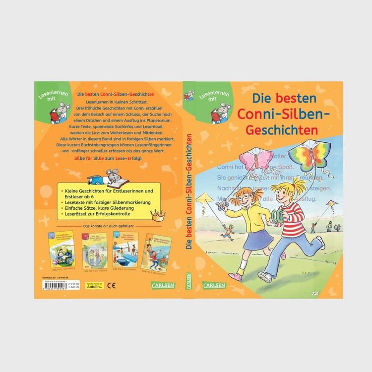 Produktbild: LESEMAUS zum Lesenlernen Sammelb&auml;nde: Die besten Conni-Silben-Geschichten
