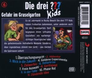 Produktbild: Die drei ??? Kids (6) Gefahr im Gruselgarten