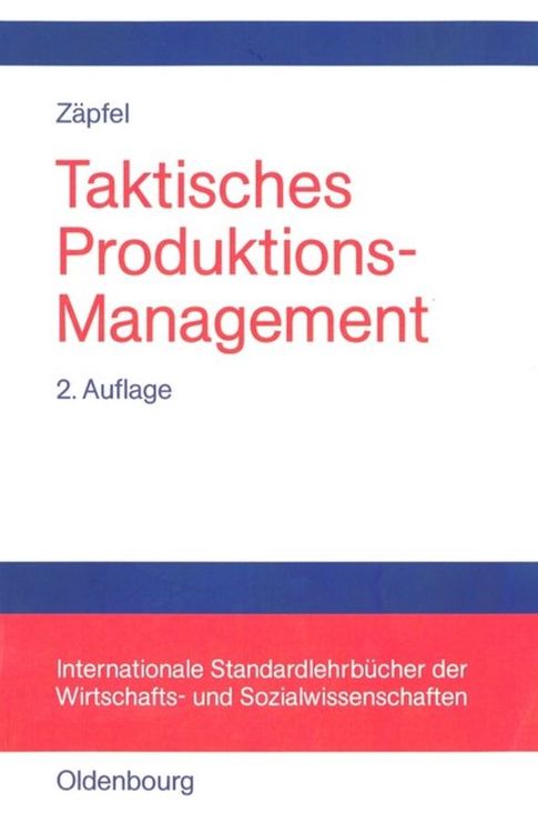 Produktbild: Taktisches Produktions-Management