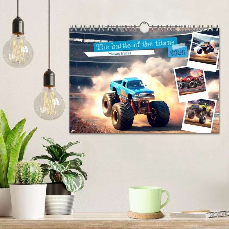 Produktbild: The battle of the titans (Wall Calendar 2026 DIN A4 landscape), CALVENDO 12 Month Wall Calendar
