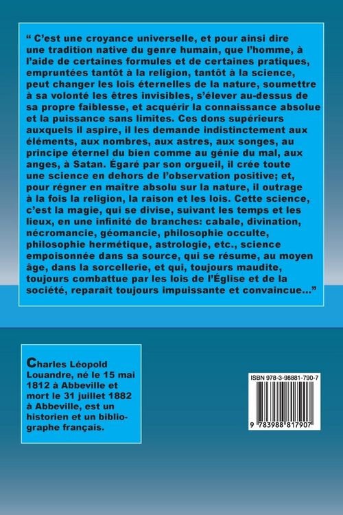 Produktbild: La sorcellerie