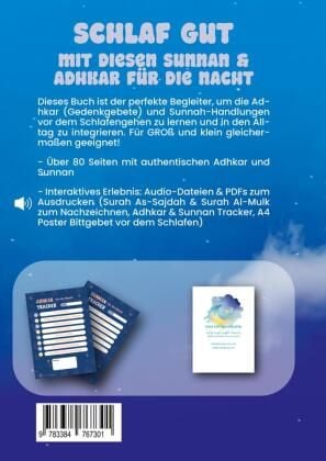 Produktbild: Schlaf gut - mit diesen Sunnan und Adhkar f&uuml;r die Nacht