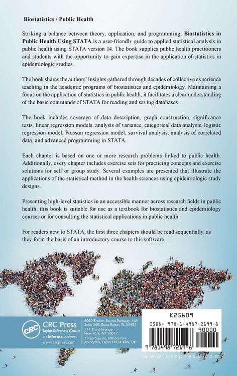 Produktbild: Biostatistics in Public Health Using STATA