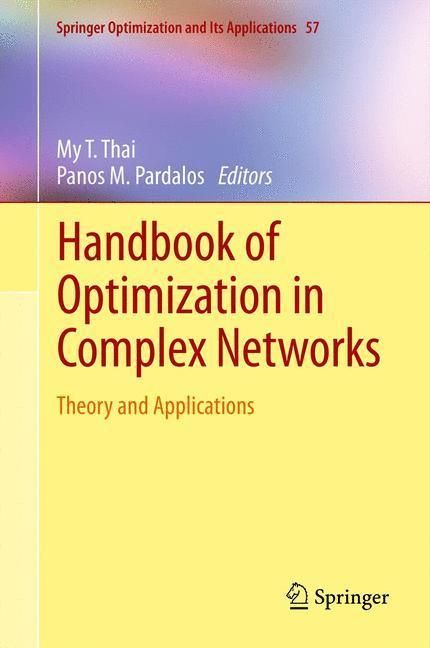 Produktbild: Handbook of Optimization in Complex Networks