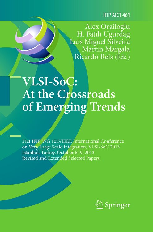 Produktbild: VLSI-SoC: At the Crossroads of Emerging Trends