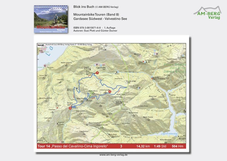 Produktbild: Mountainbike Touren Gardasee S&uuml;dwest - Valvestino See