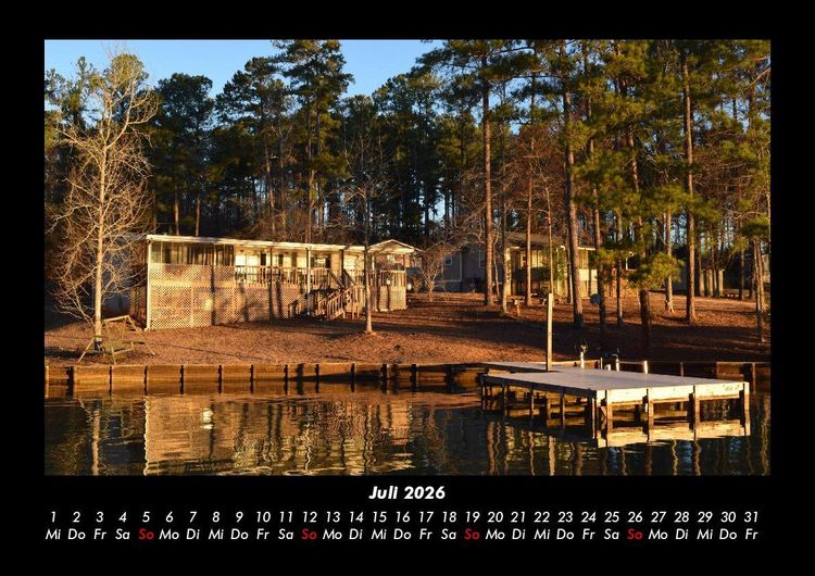 Produktbild: Die Seen der Erde 2026 Fotokalender DIN A3