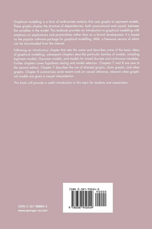 Produktbild: Introduction to Graphical Modelling