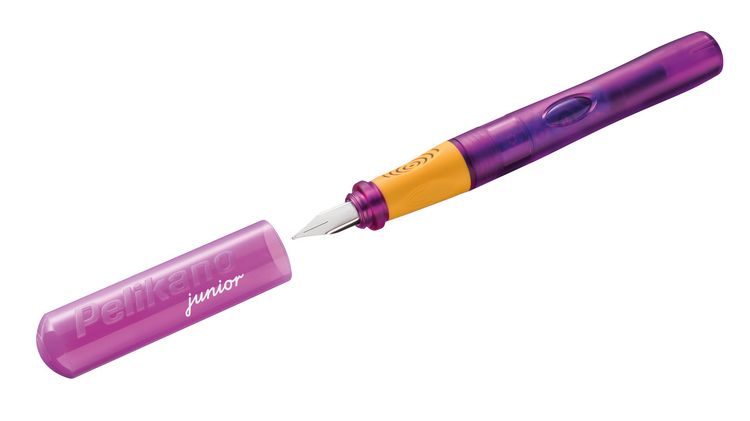 Produktbild: Pelikan F&uuml;ller Pelikano Junior A f&uuml;r Anf&auml;nger Lila, Rechtsh&auml;nder