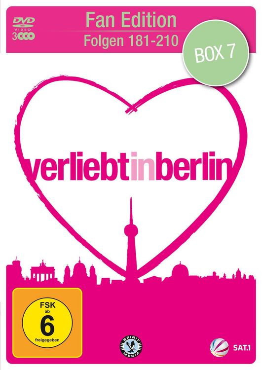 Produktbild: Verliebt in Berlin Box 7 &ndash; Folgen 181-210 [3 DVDs]