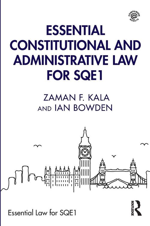 Produktbild: Essential Constitutional and Administrative Law for SQE1