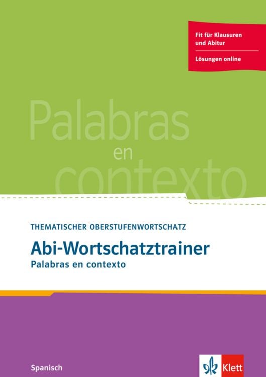 Produktbild: Palabras en contexto. Abi-Wortschatztrainer
