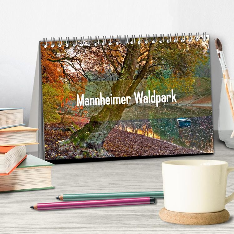 Produktbild: Mannheimer Waldpark (Tischkalender 2026 DIN A5 quer), CALVENDO Monatskalender