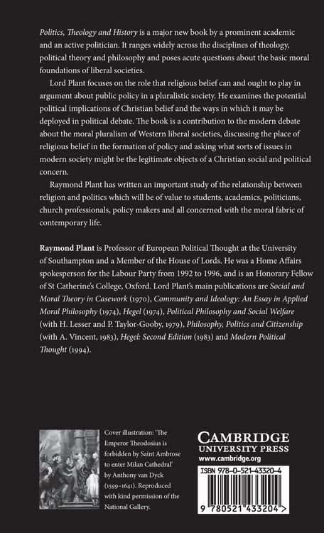 Produktbild: Politics, Theology and History