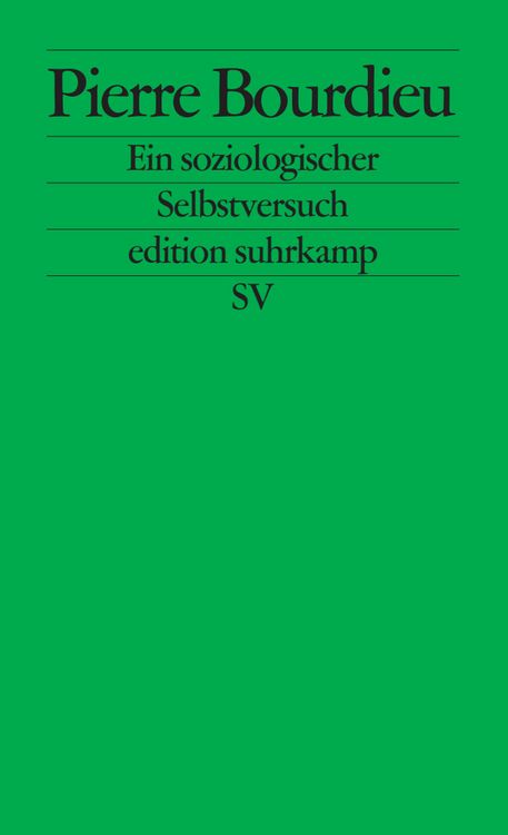 Produktbild: Ein soziologischer Selbstversuch