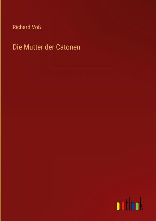 Produktbild: Die Mutter der Catonen