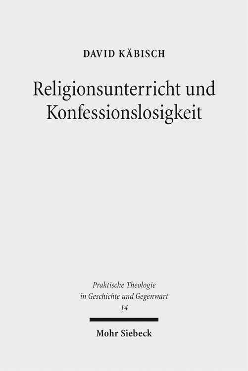 Produktbild: Religionsunterricht und Konfessionslosigkeit