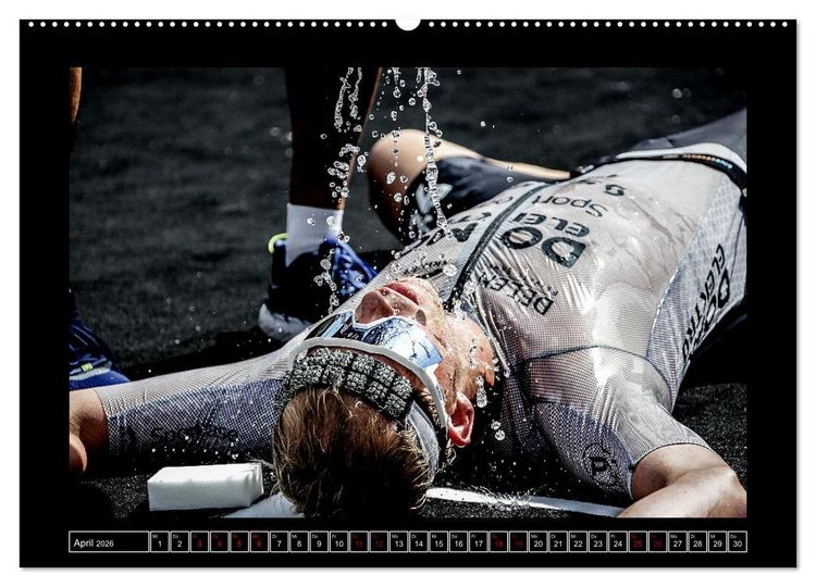 Produktbild: TRIATHLON Impressionen (Wandkalender 2026 DIN A2 quer), CALVENDO Monatskalender