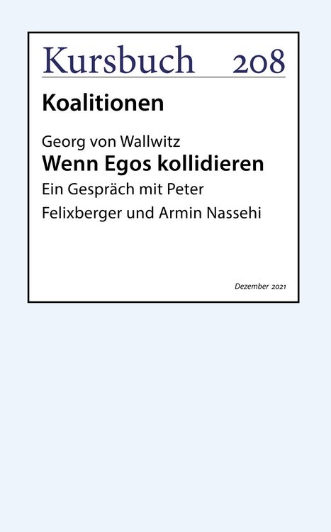 Produktbild: Wenn Egos kollidieren