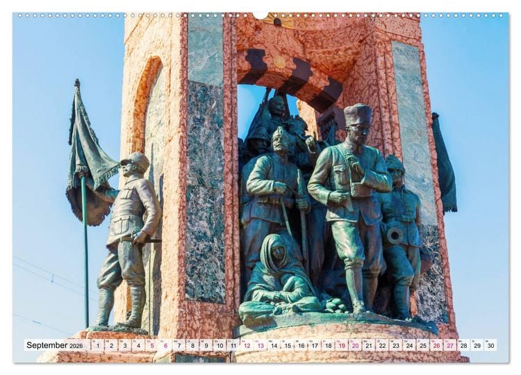 Produktbild: Istanbul - die Stadt zwischen zwei Welten (hochwertiger Premium Wandkalender 2026 DIN A2 quer), Kunstdruck in Hochglanz