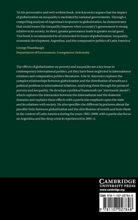 Produktbild: Globalization and the Distribution of Wealth
