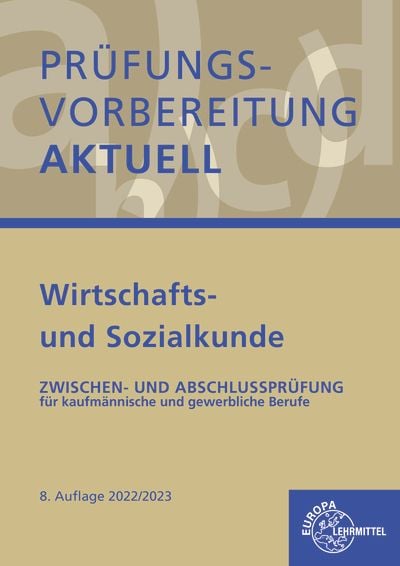 Produktbild: Pr&uuml;fungsvorbereitung aktuell - Wirtschafts- und Sozialkunde