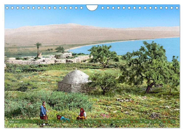 Produktbild: Heiliges Land um das Jahr 1900 - Fotos neu restauriert und koloriert (Wandkalender 2027 DIN A4 quer), CALVENDO Monatskalender