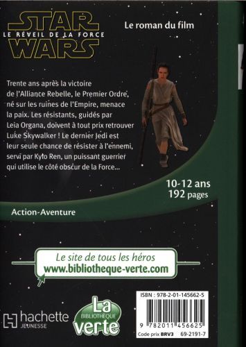 Produktbild: Star Wars: le r&eacute;veil de la force: le roman du film