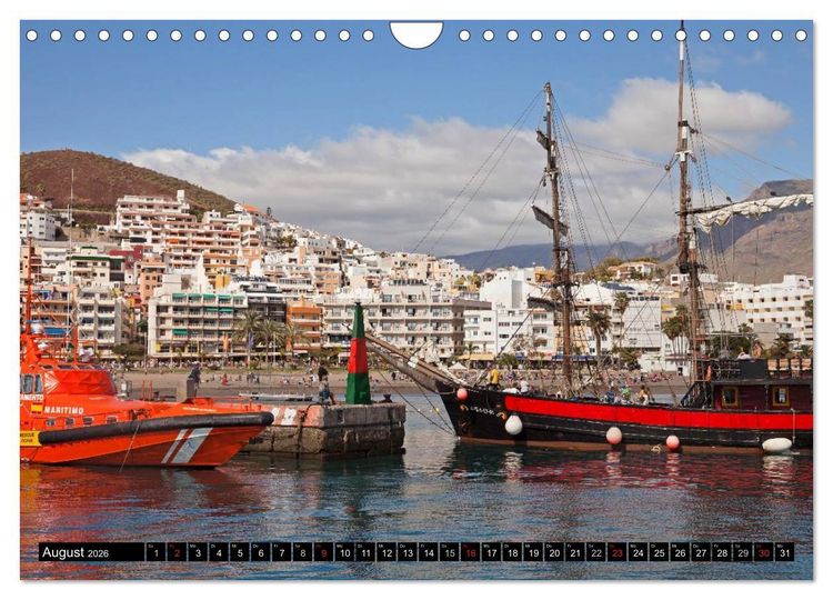 Produktbild: Kanarische Inseln - Teneriffa (Wandkalender 2026 DIN A4 quer), CALVENDO Monatskalender
