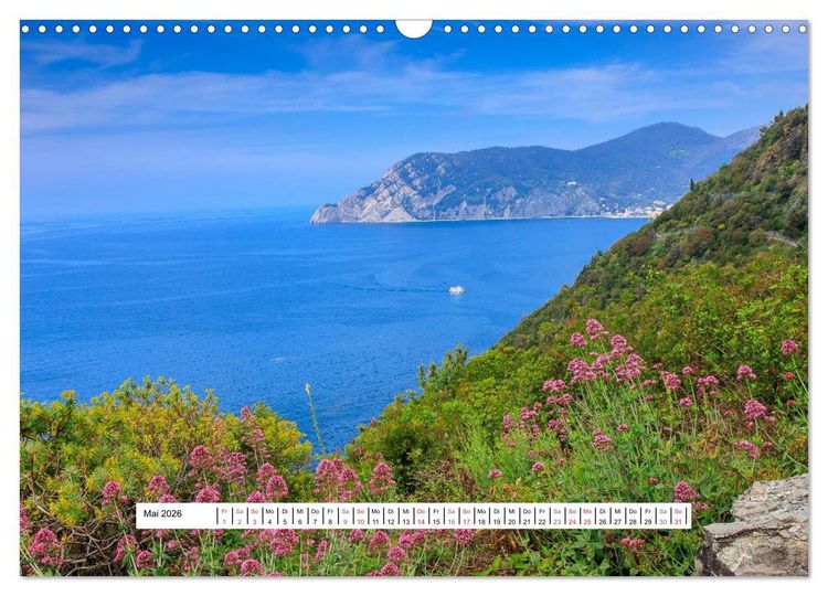 Produktbild: Cinque Terre Sentiero Azzurro (Wandkalender 2026 DIN A3 quer), CALVENDO Monatskalender