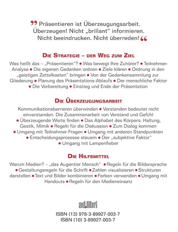 Produktbild: Pr&auml;sentationstechniken
