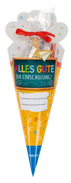 Produktbild: Tr&ouml;tsch Geschenkset Schult&uuml;te Alles Gute zur Einschulung!