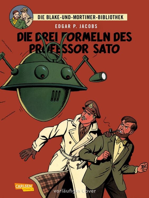 Bild vom Artikel Blake und Mortimer Bibliothek 8: Die drei Formeln des Professor Sato vom Autor Edgar-Pierre Jacobs