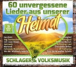 Produktbild: 60 unvergessene Lieder aus unserer Heimat