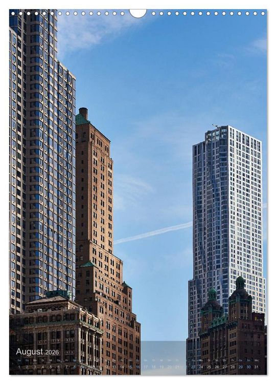 Produktbild: New York - the WOW-city (Wandkalender 2026 DIN A3 hoch), CALVENDO Monatskalender