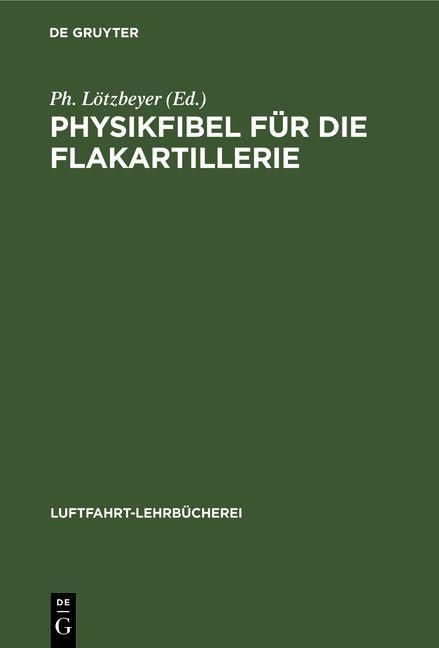 Produktbild: Physikfibel f&uuml;r die Flakartillerie