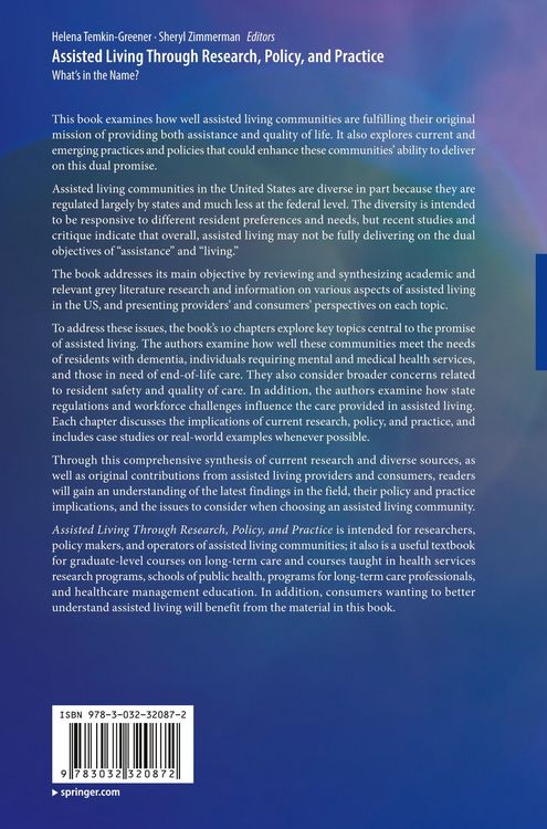 Produktbild: Assisted Living Through Research, Policy, and Practice