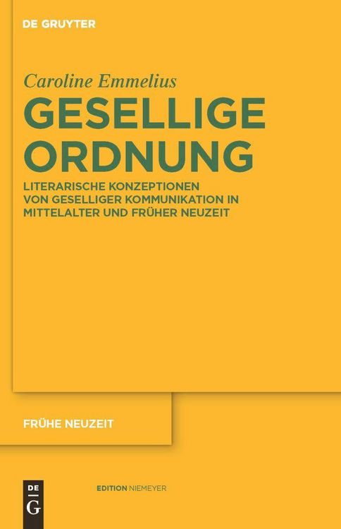Produktbild: Gesellige Ordnung