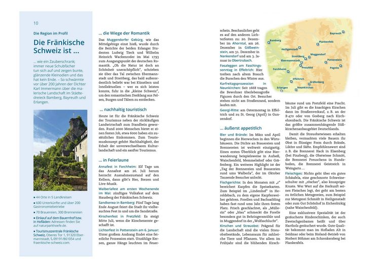 Produktbild: MICHAEL M&Uuml;LLER Reisef&uuml;hrer Fr&auml;nkische Schweiz