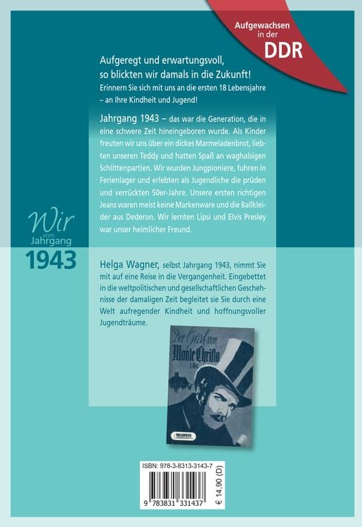 Produktbild: Aufgewachsen in der DDR - Wir vom Jahrgang 1943 - Kindheit und Jugend