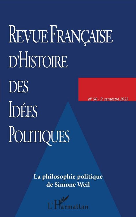 Produktbild: La philosophie politique de Simone Weil