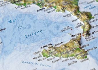 Produktbild: Reliefpostkarte Italien