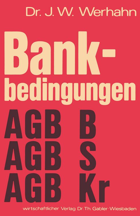 Produktbild: Bankbedingungen