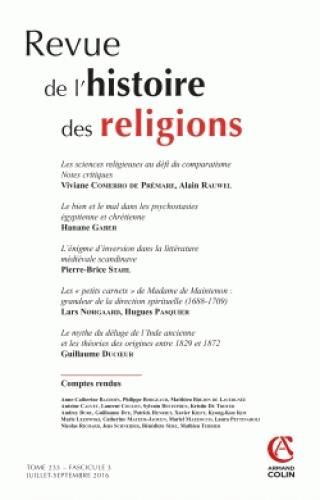 Produktbild: Revue de l histoire des religions