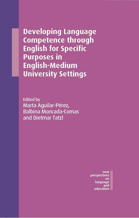 Produktbild: Developing Language Competence through English for Specific Purposes in English-Medium University Settings