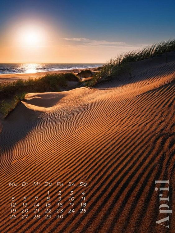 Produktbild: Strandtr&auml;ume - Ein Jahr am Meer Kalender 2027