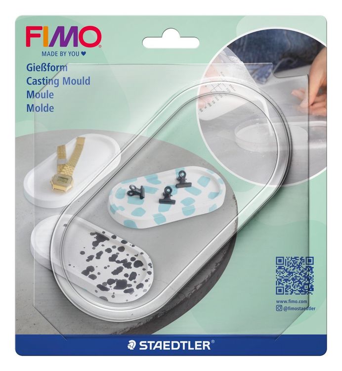Produktbild: STAEDTLER FIMO Gie&szlig;form Schale oval, 1 St&uuml;ck